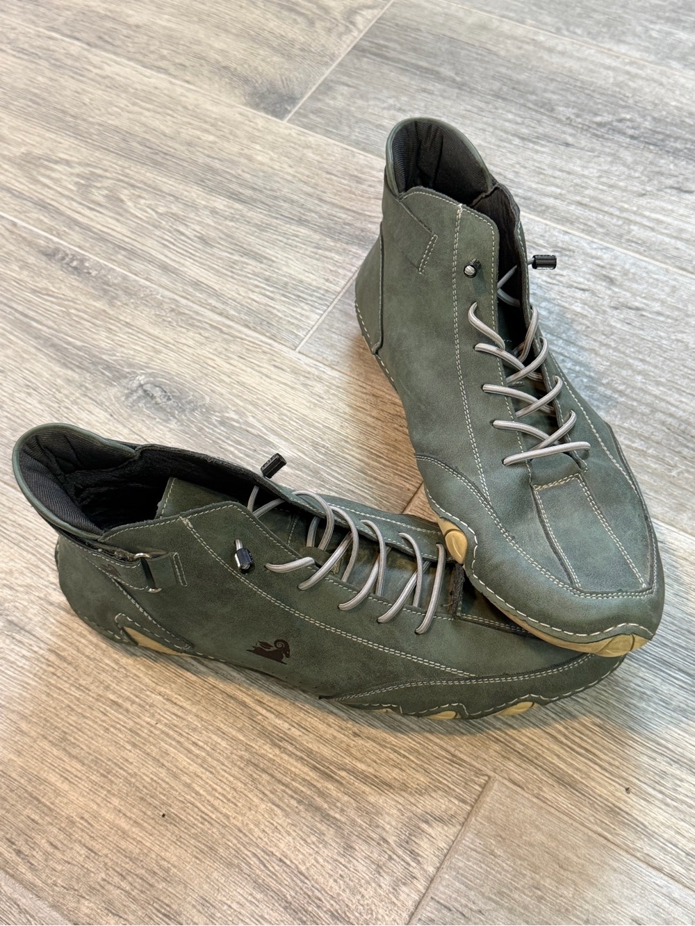 Italian Handmade Suede High-top Boots, Beck Shoes Men’s 49